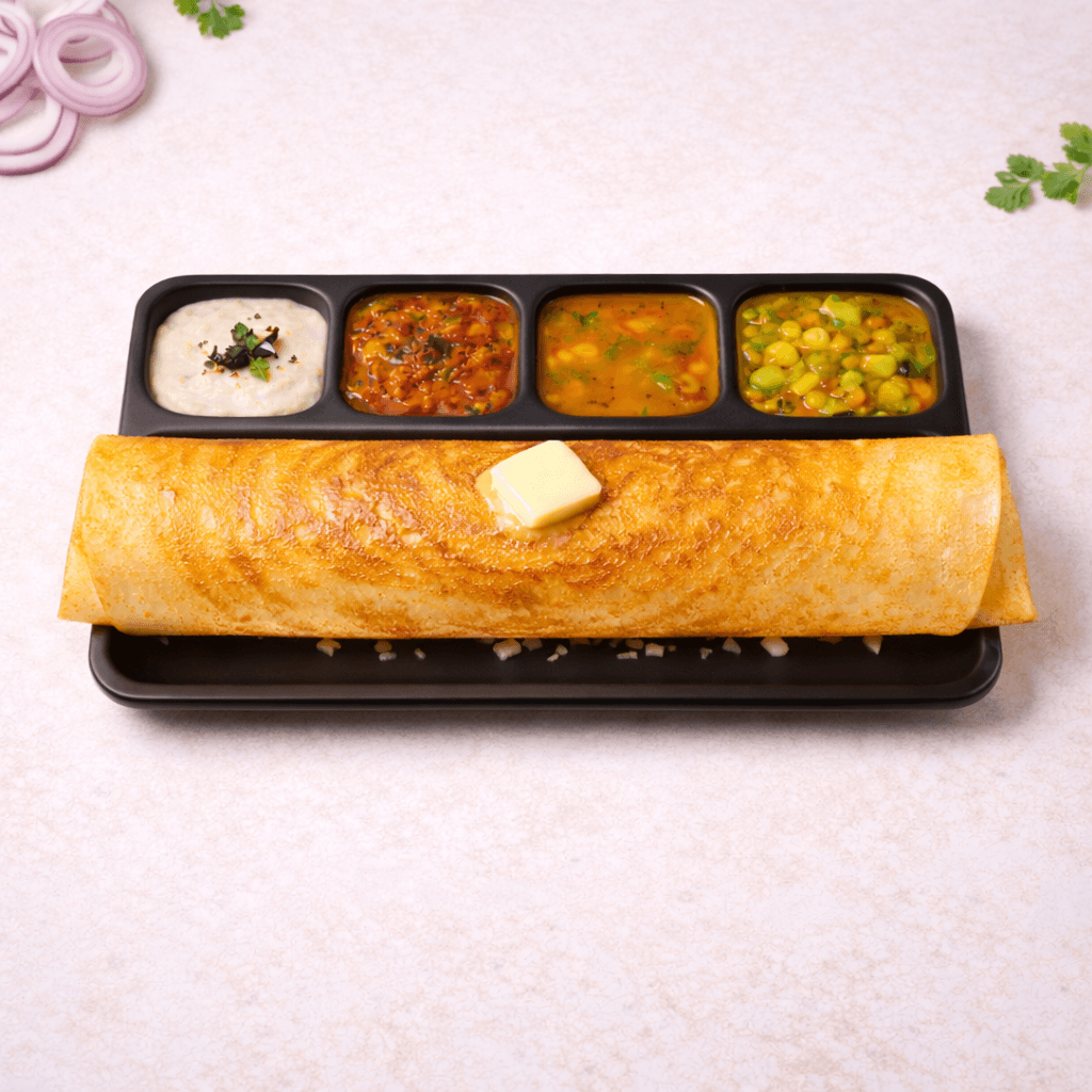 Butter Onion Masala Dosa