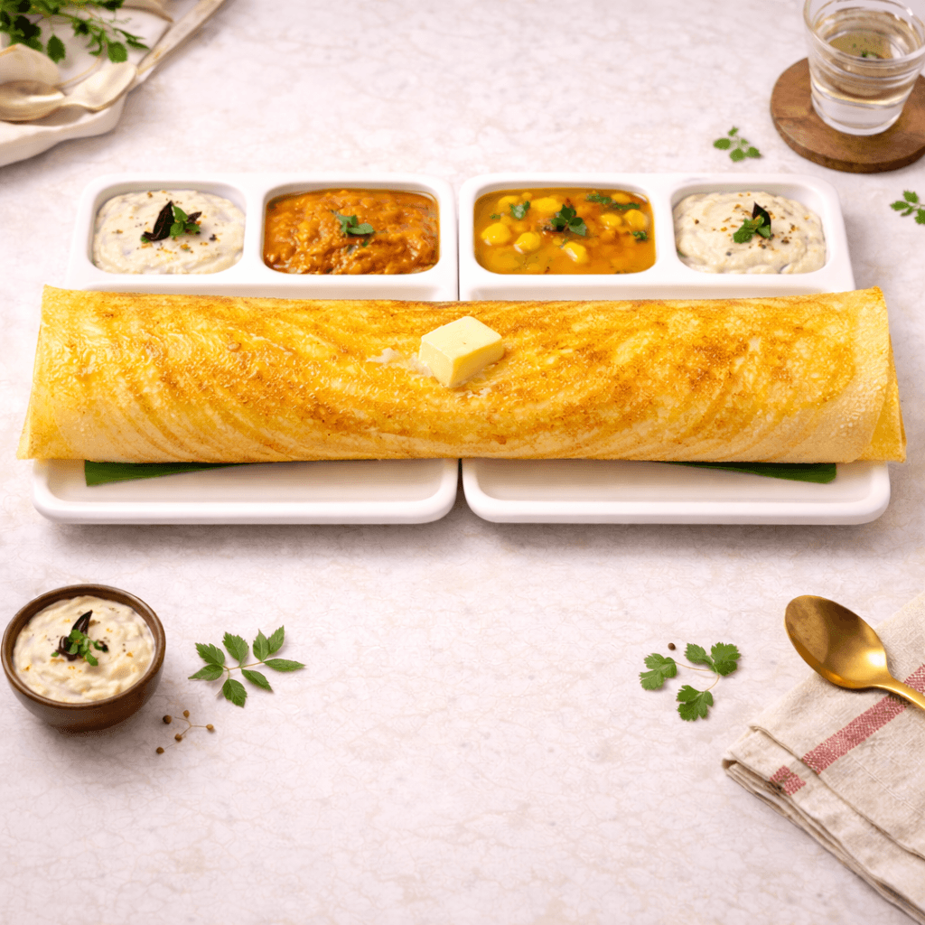 Butter Paper Dosa