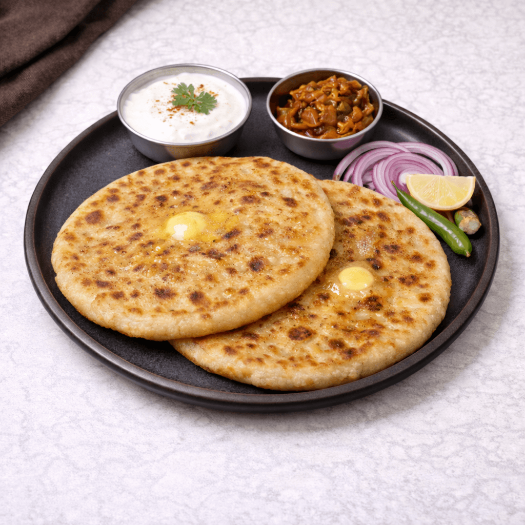 Ghee Aloo Paratha