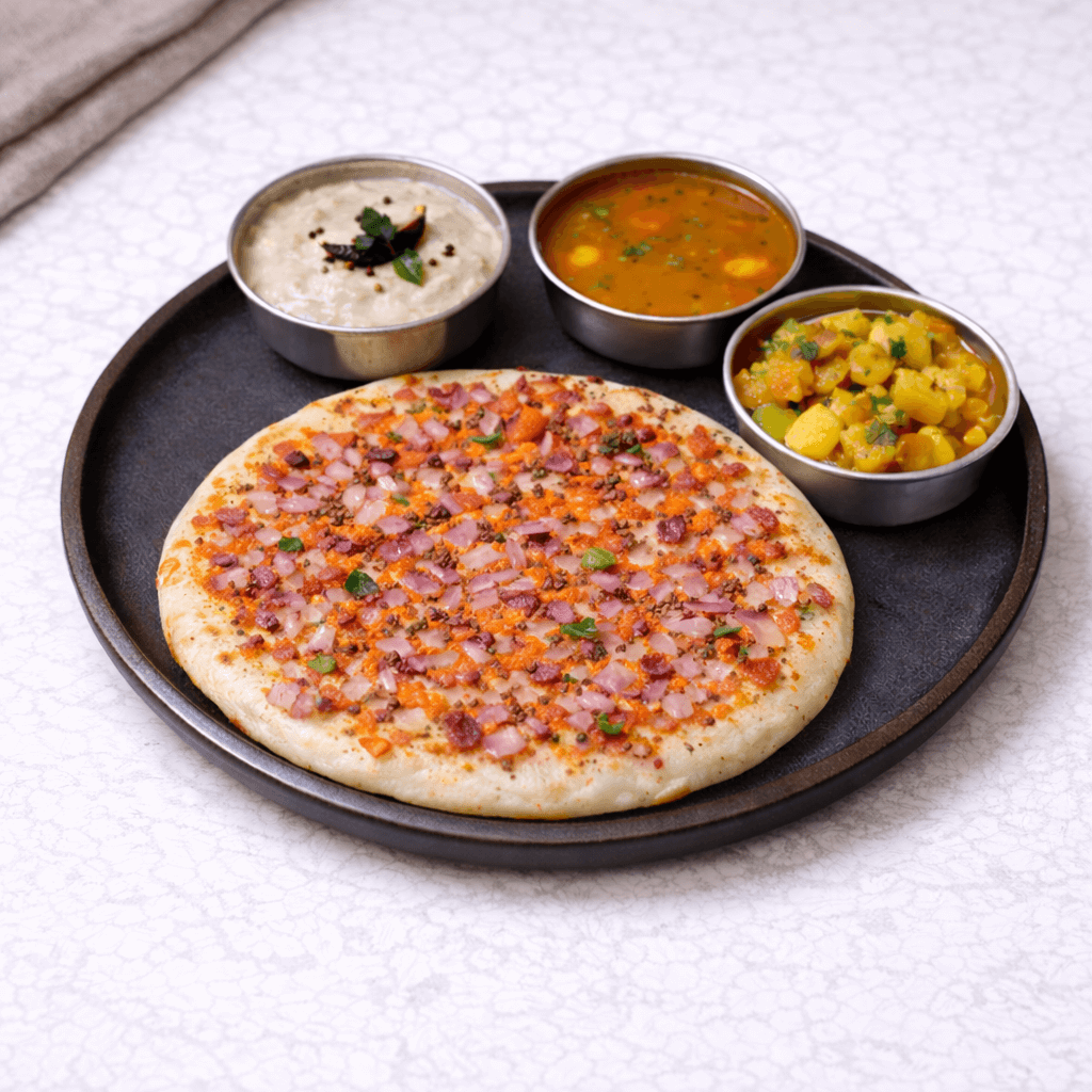 Onion Masala Uttapam